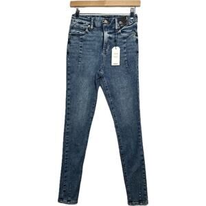 Express Flexx Jeans Womens Sz S 0,‎ 2, 4 High Rise Skinny NWT MSRP $88 Stretchy